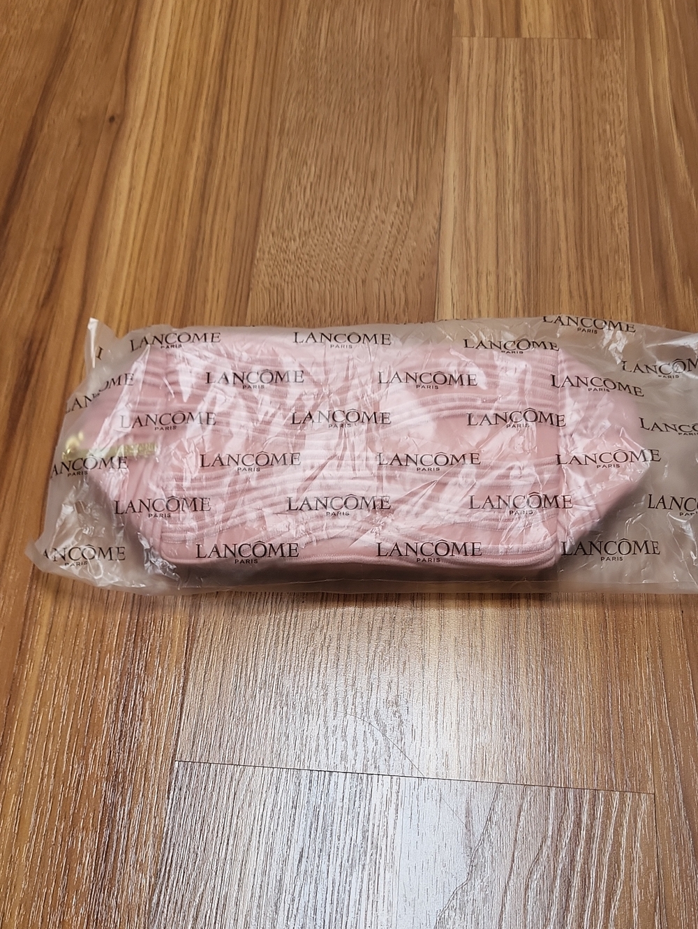 Lancome Light Pink Quilted Cosmetic Pouch